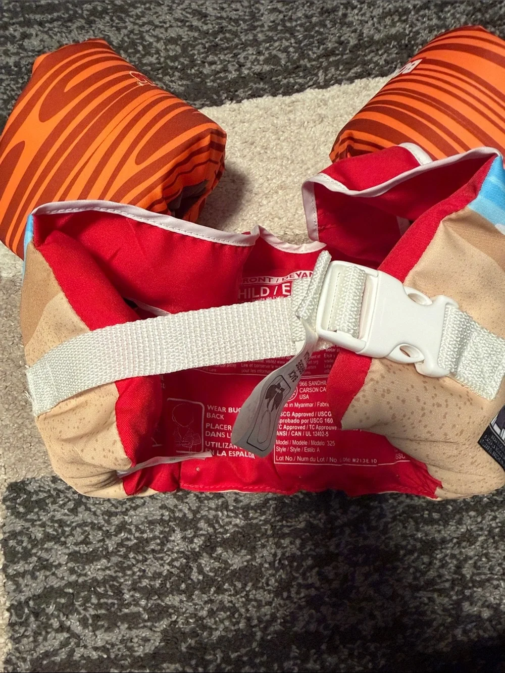 Body Glove Paddle Pals kids’ life vest, OS (fits 30-50 lbs) NWOT!